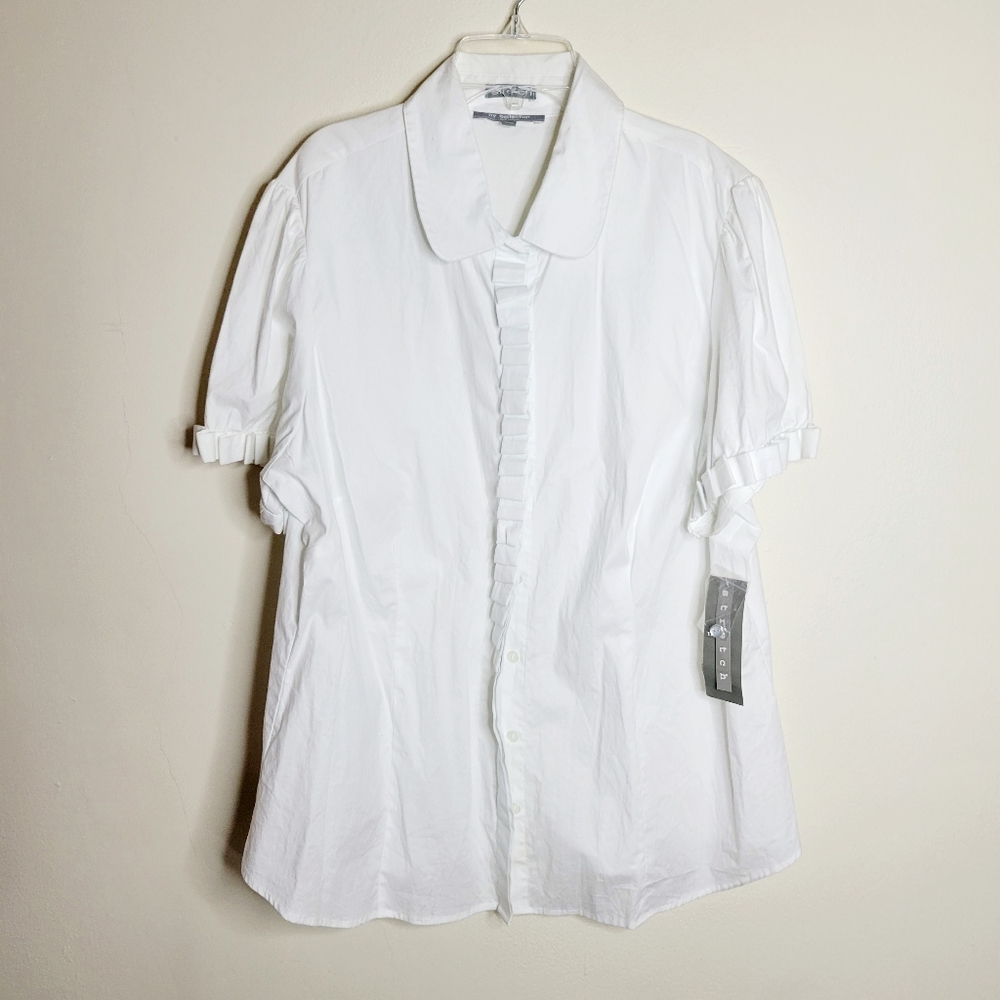 Button Down Short‎ Sleeve Shirt 2X